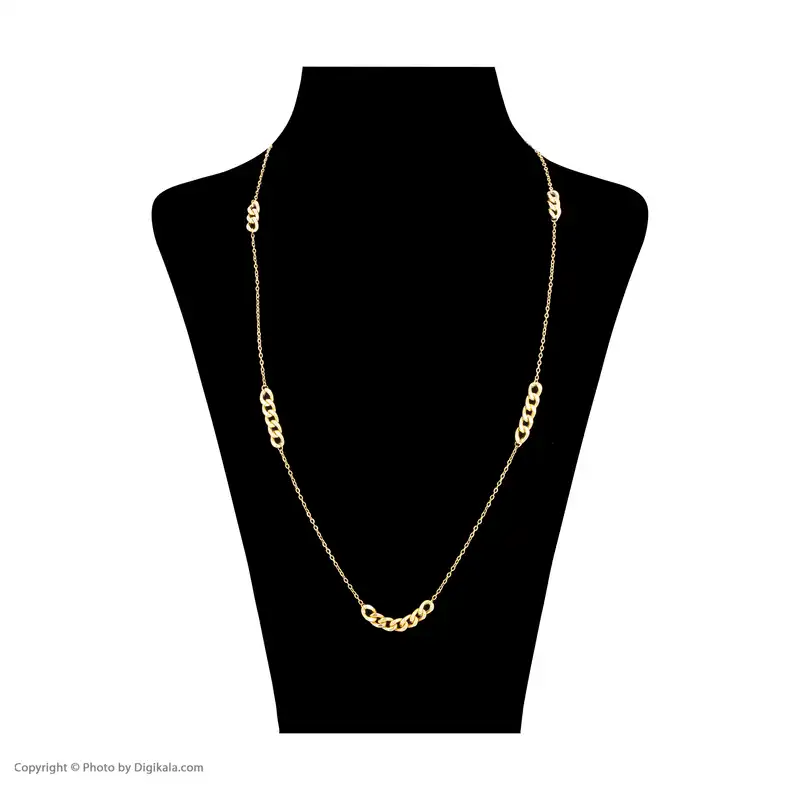 گردنبند طلا 18 عیار زنانه مایا ماهک مدل MM0994 طرح کارتیه