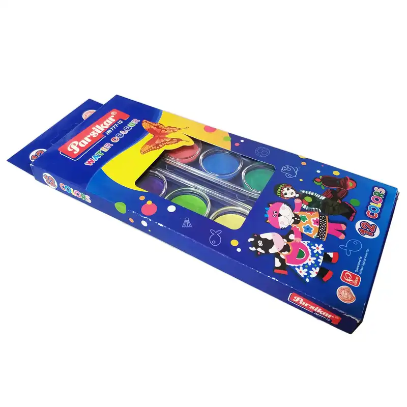 آبرنگ 12 رنگ پارسیکار کد JM 777-12