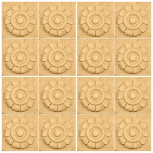 دیوارپوش تندیس و پیکره شهریار مدل آمای کد W2020-02 بسته 16 عددی