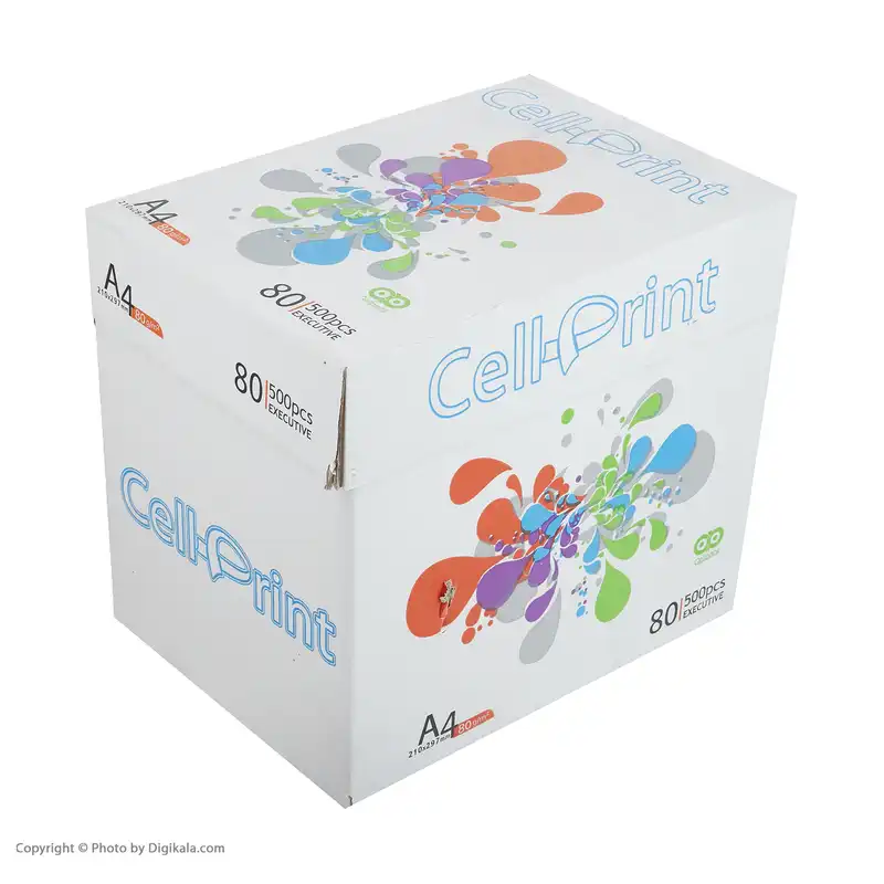 کاغذ A4 سل پرینت کد 01 بسته 5 عددی
