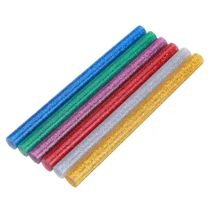 چسب حرارتی  کد 01 قطر 7 میلی متر مجموعه 6 عددی