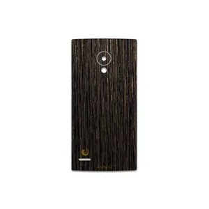 MAHOOT Dark-Gold-Stripes-Wood Cover Sticker for LG FX0 Firefox