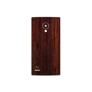 MAHOOT Red-Wood Cover Sticker for LG FX0 Firefox