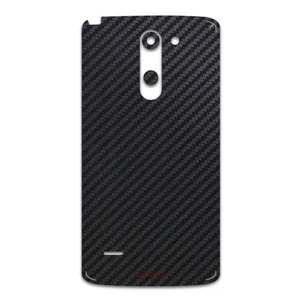 MAHOOT Black-Carbon-Fiber Cover Sticker for LG G3 Stylus