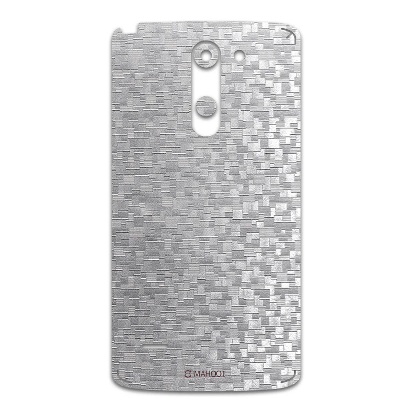 برچسب پوششی ماهوت مدل Silver-Silicon مناسب برای گوشی موبایل ال جی G3 Stylus
