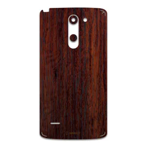 MAHOOT Red-Wood Cover Sticker for LG G3 Stylus