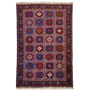 فرش دستبافت چهار متری مدل قشقایی کد 110