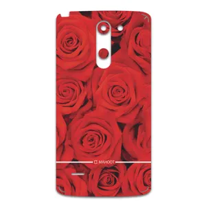 MAHOOT Red-Flower Cover Sticker for LG G3 Stylus