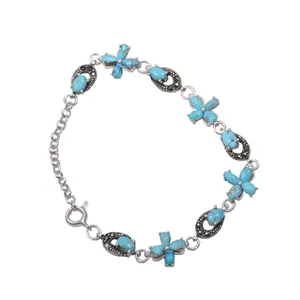 دستبند نقره زنانه کد DZ119