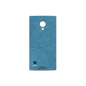 MAHOOT Blue-Leather Cover Sticker for LG FX0 Firefox