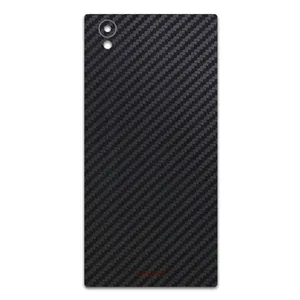 MAHOOT Black-Carbon-Fiber Cover Sticker for Sony Xperia L1