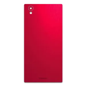 MAHOOT Matte-Warm-Red Cover Sticker for Sony Xperia L1