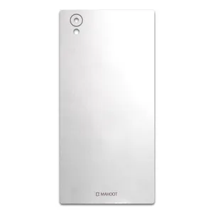 MAHOOT Metallic-White Cover Sticker for Sony Xperia L1