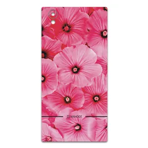 MAHOOT Pink-Flower Cover Sticker for Sony Xperia L1