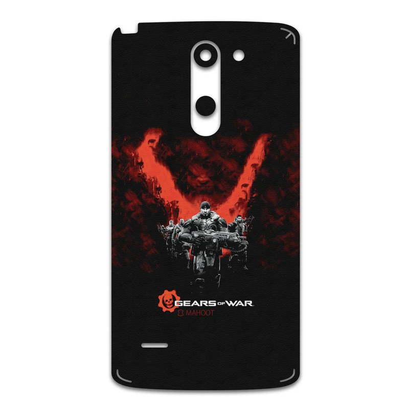 برچسب پوششی ماهوت مدل GEARS-OF-WAR-Game مناسب برای گوشی موبایل ال جی G3 Stylus