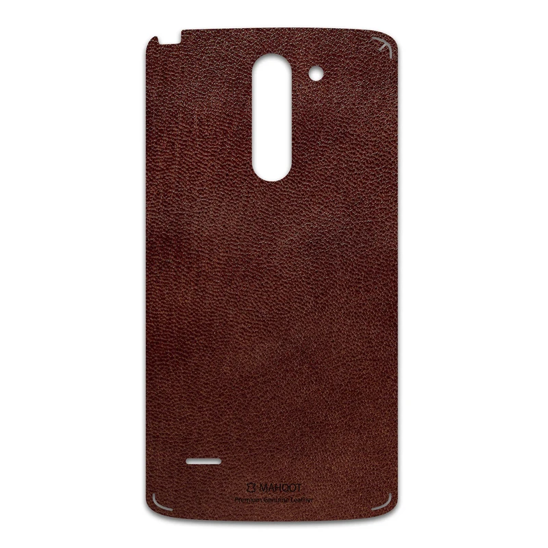 برچسب پوششی ماهوت مدل Natural-Leather مناسب برای گوشی موبایل ال جی G3 Stylus