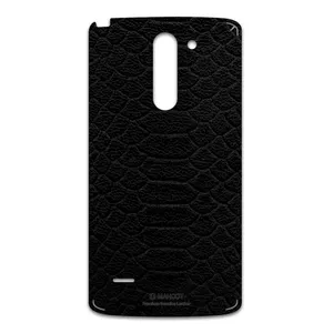 MAHOOT Black-Snake-Leather Cover Sticker for LG G3 Stylus