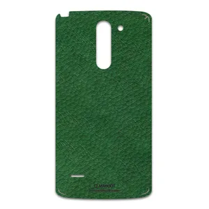 MAHOOT Green-Leather Cover Sticker for LG G3 Stylus