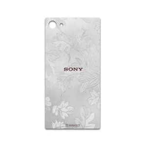 MAHOOT Silver-Wildflower Cover Sticker for Sony Xperia Z5 Compact