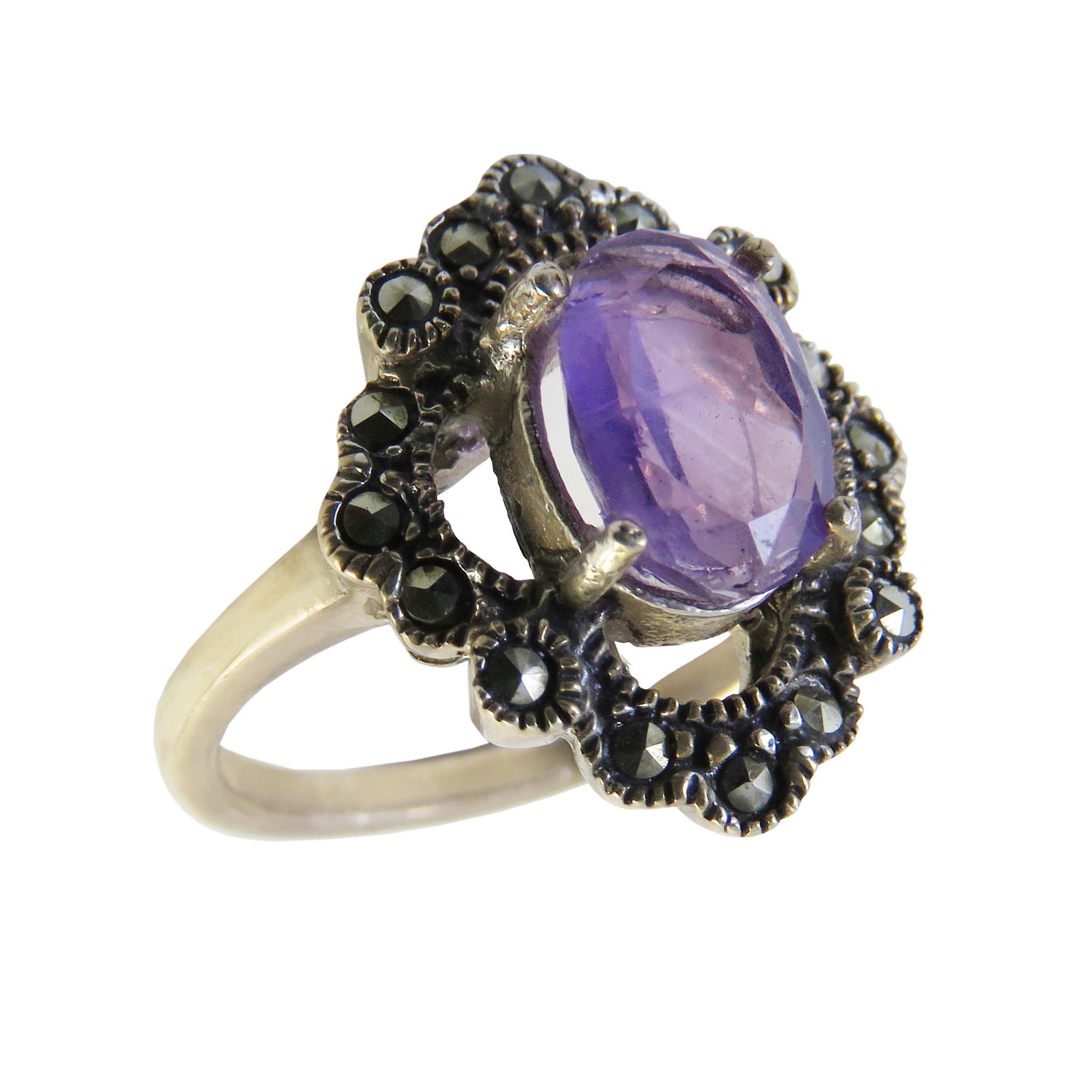 انگشتر نقره زنانه کد 2315