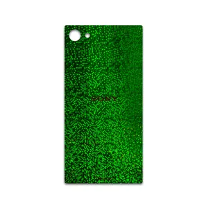 MAHOOT Green-Holographic Cover Sticker for Sony Xperia Z5 Compact