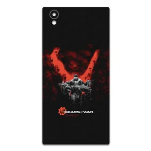 MAHOOT GEARS-OF-WAR-Game Cover Sticker for Sony Xperia L1