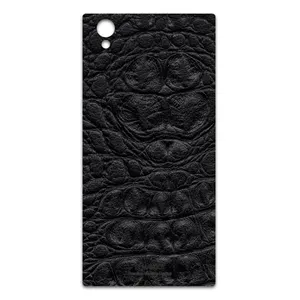 MAHOOT Black-Crocodile-Leather Cover Sticker for Sony Xperia L1