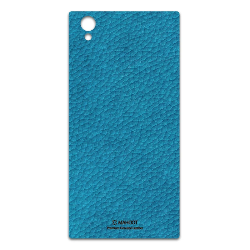برچسب پوششی ماهوت مدل Blue-Leather مناسب برای گوشی موبایل سونی Xperia L1