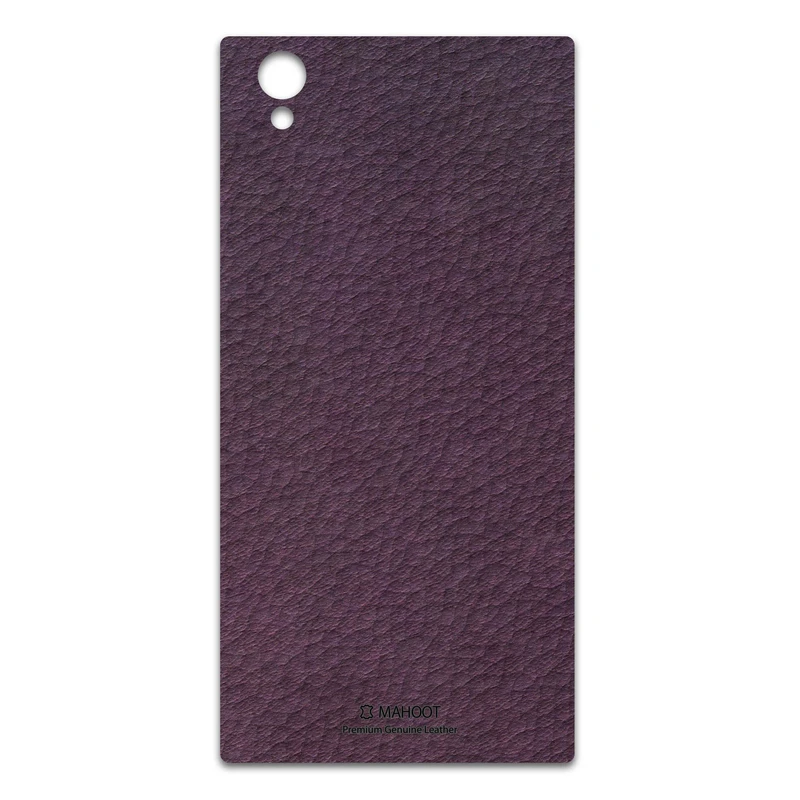 برچسب پوششی ماهوت مدل Purple-Leather مناسب برای گوشی موبایل سونی Xperia L1