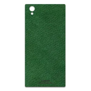 MAHOOT Green-Leather Cover Sticker for Sony Xperia L1