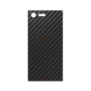 MAHOOT Shine-Carbon-Fiber Cover Sticker for Sony Xperia X Compact