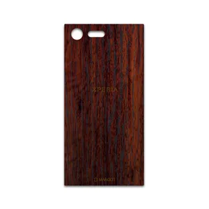 MAHOOT Red-Wood Cover Sticker for Sony Xperia X Compact
