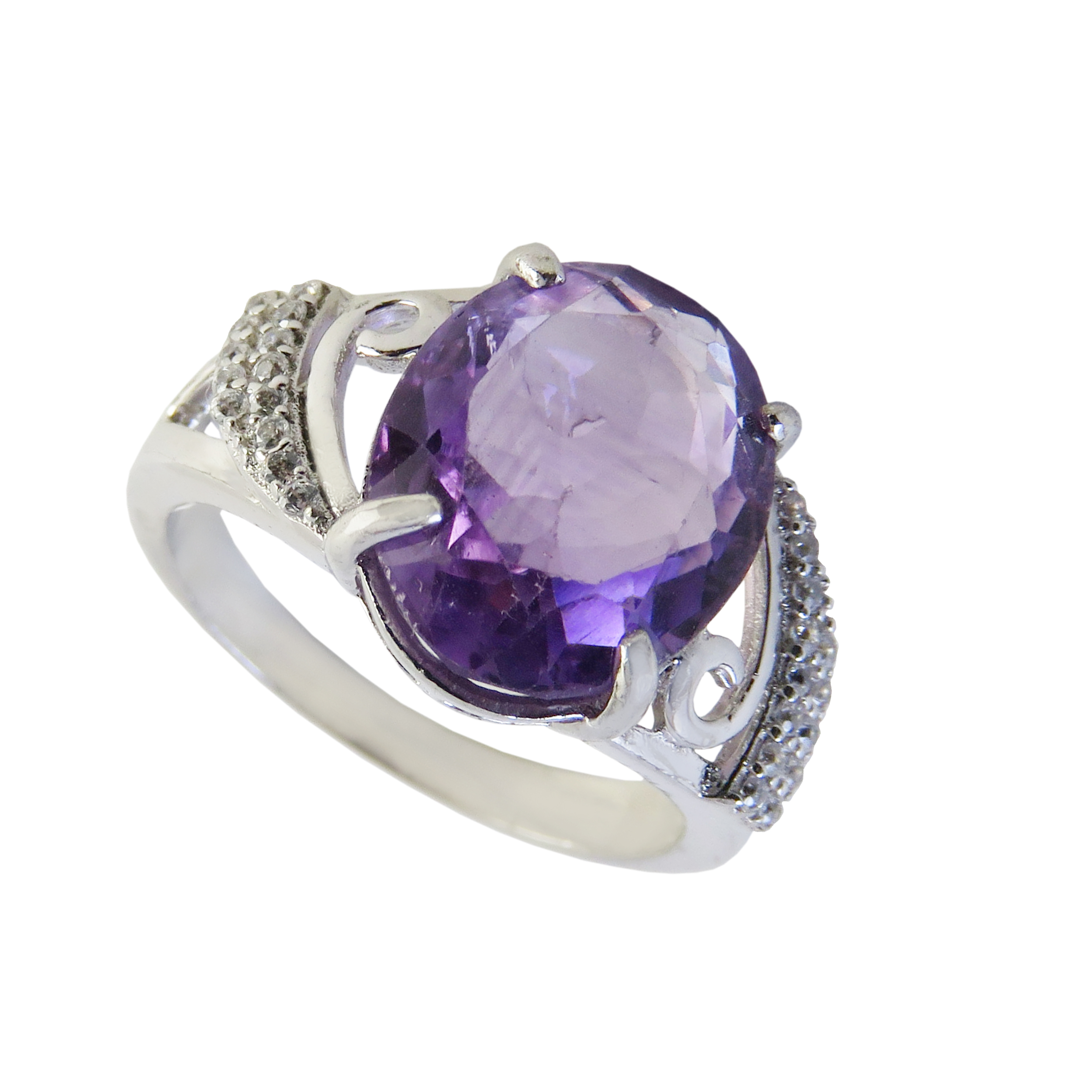 انگشتر نقره زنانه کد 2318