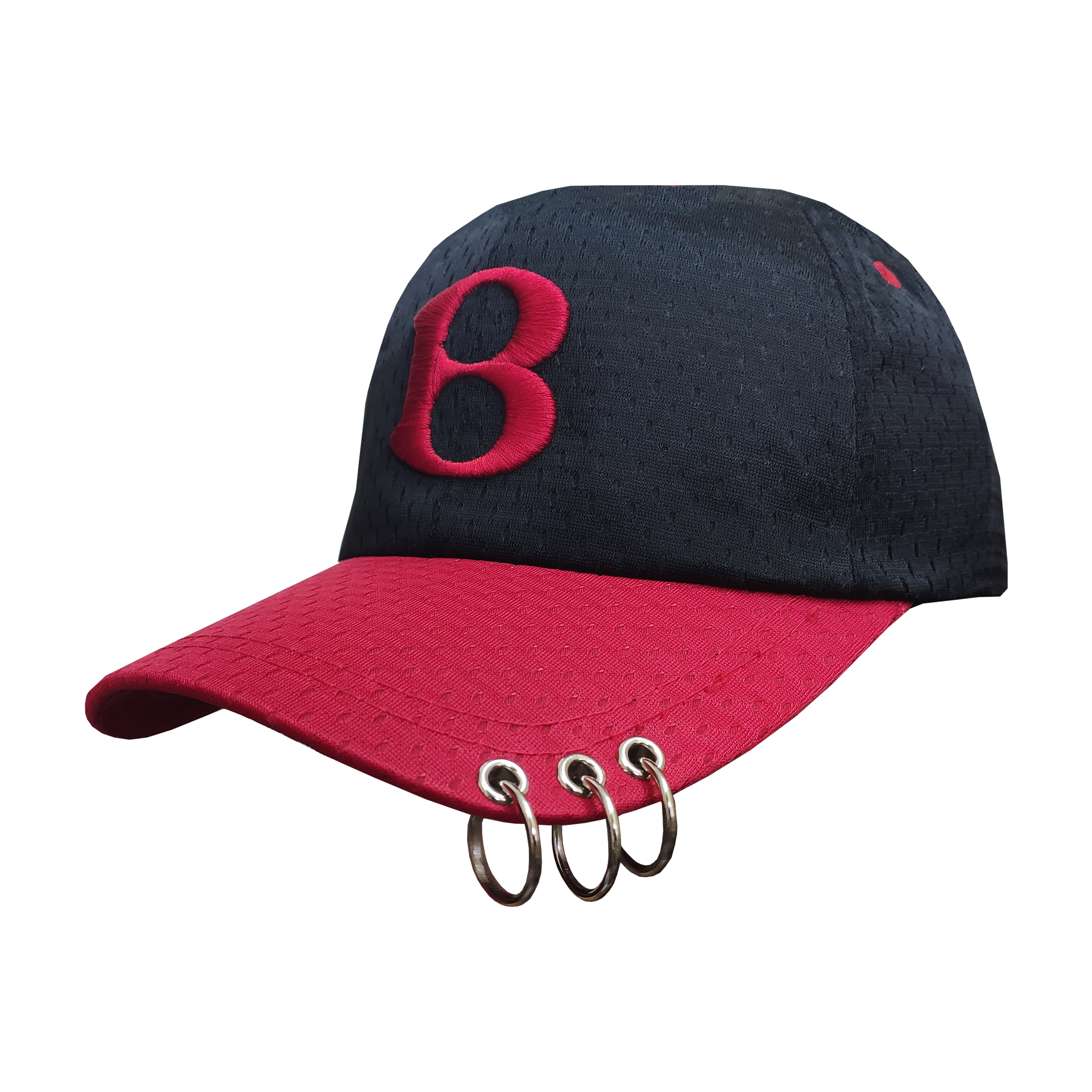 کلاه کپ طرح B کد 30457 رنگ مشکی