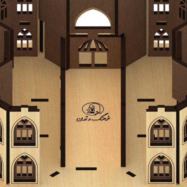 ساختنی فرهنگ و تمدن مدل ایل گلی تبریز کد 39WE200