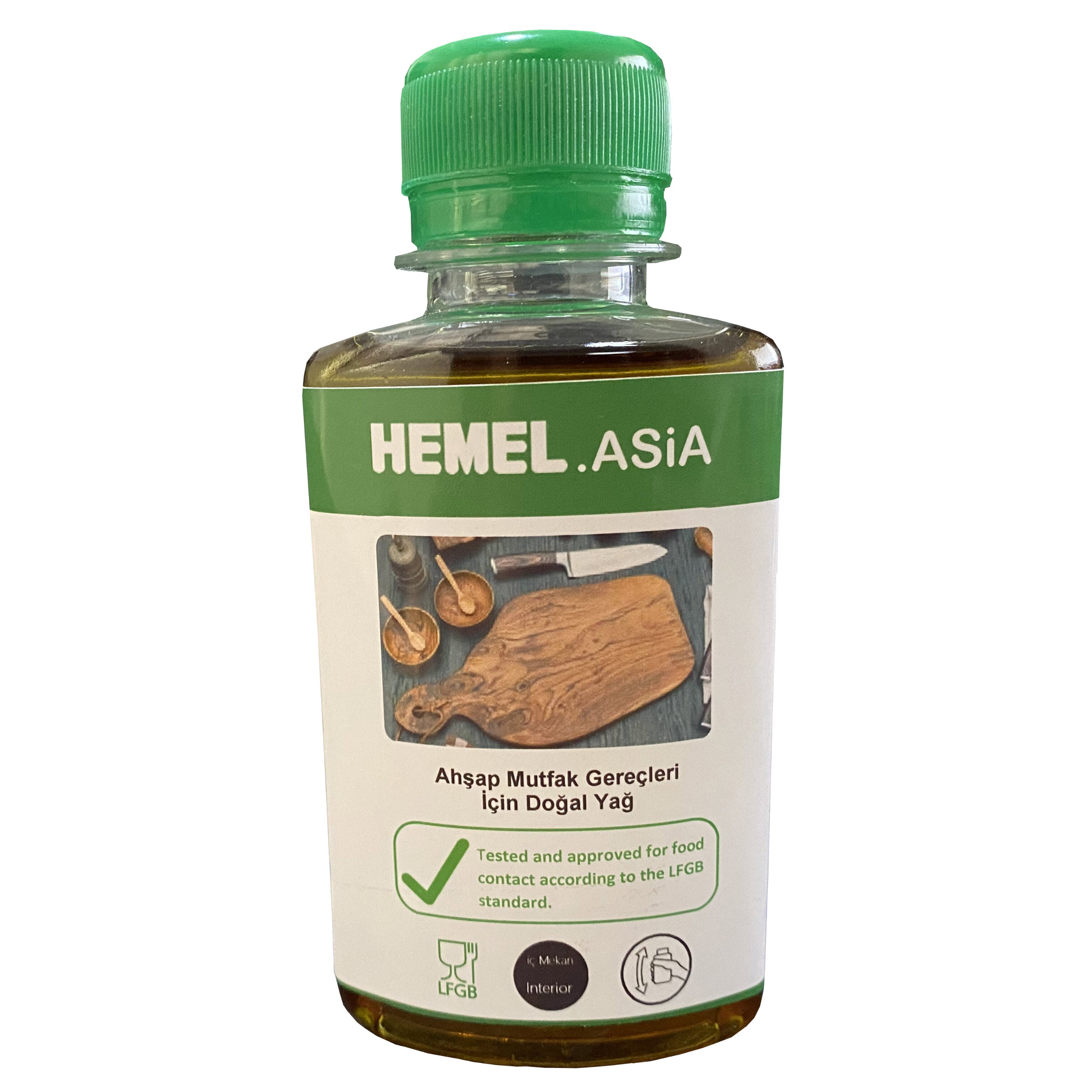 روغن چوب ظروف همل مدل tester حجم 120 میلی لیتر