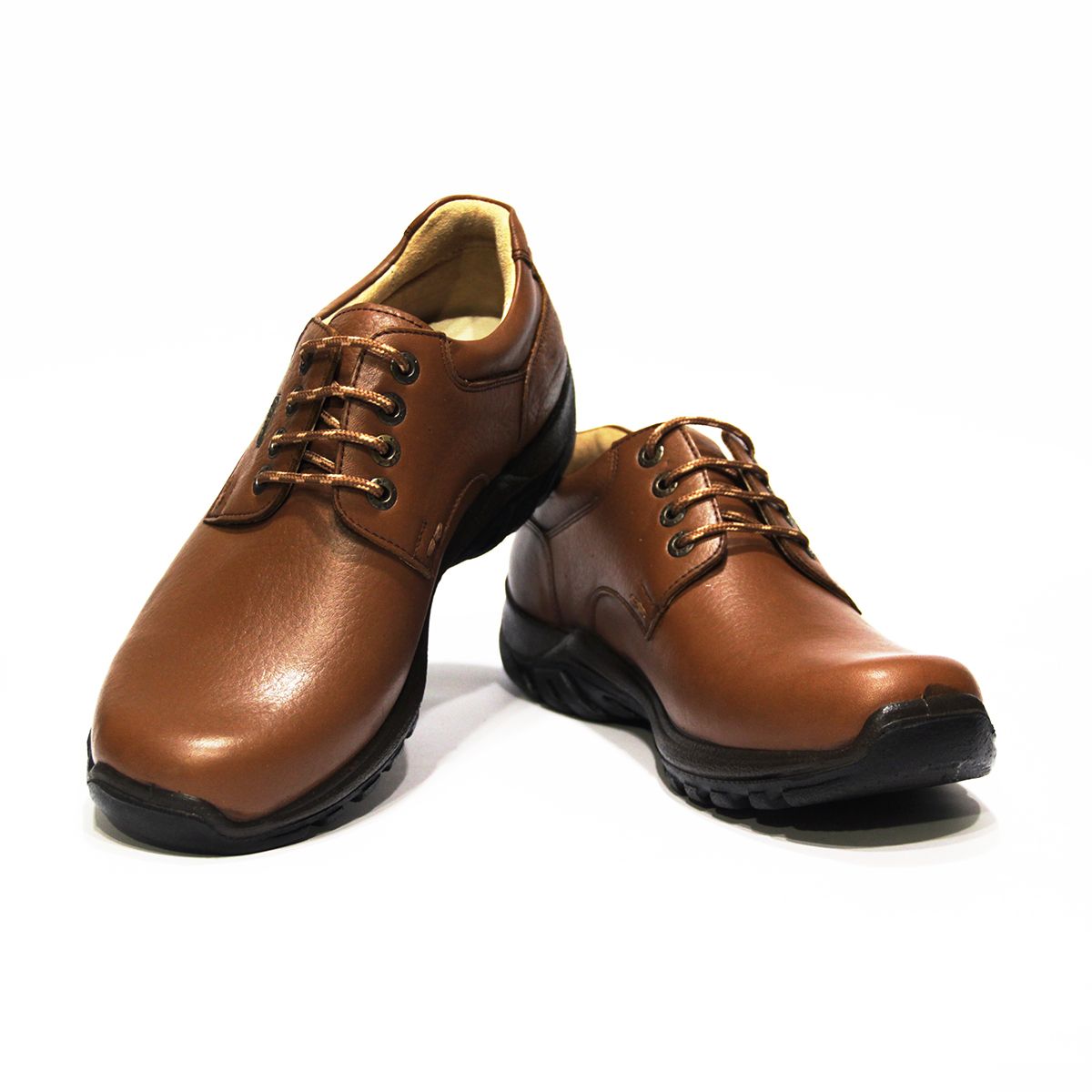 کفش روزمره مردانه فرزین کد cbw012 رنگ گردویی -  - 3