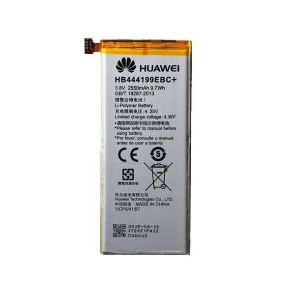 باتری موبایل مدل HB444199EBC ظرفیت 2550 میلی آمپر ساعت مناسب برای گوشی موبایل آنر 4C باتری موبایل مدل HB444199EBC ظرفیت 2550 میلی آمپر ساعت مناسب برای گوشی موبایل آنر 4C