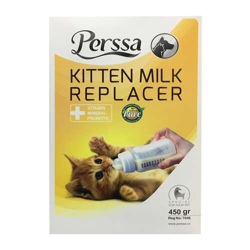 شیر خشک گربه پرسا مدل Kitten Milk وزن 450 گرم