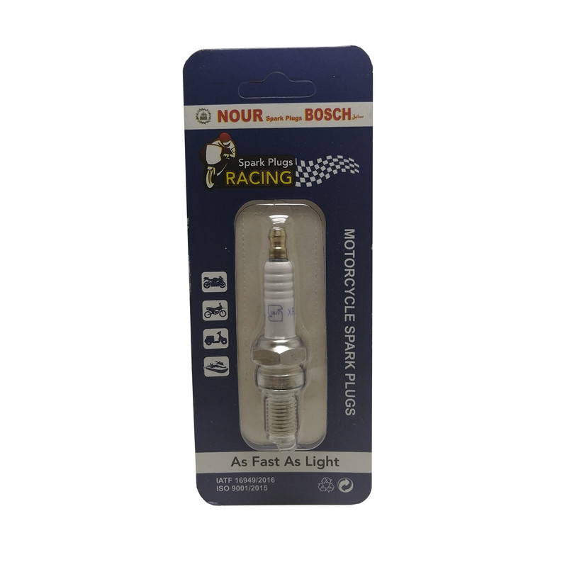 شمع موتور سیکلت شمع نور مدل XR2CI33 بسته 4 عددی