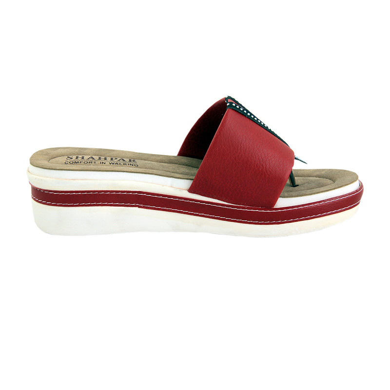 دمپایی لاانگشتی زنانه شهپر مدل بهار 102 کد 02