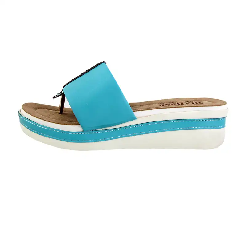 دمپایی لاانگشتی زنانه شهپر مدل بهار 102 کد 041