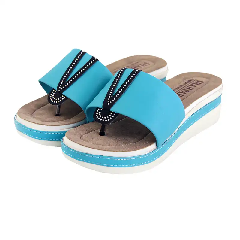 دمپایی لاانگشتی زنانه شهپر مدل بهار 102 کد 041