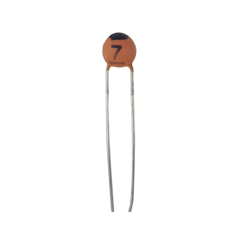 خازن عدسی 7 پیکو فاراد کد 907 بسته 50 عددی