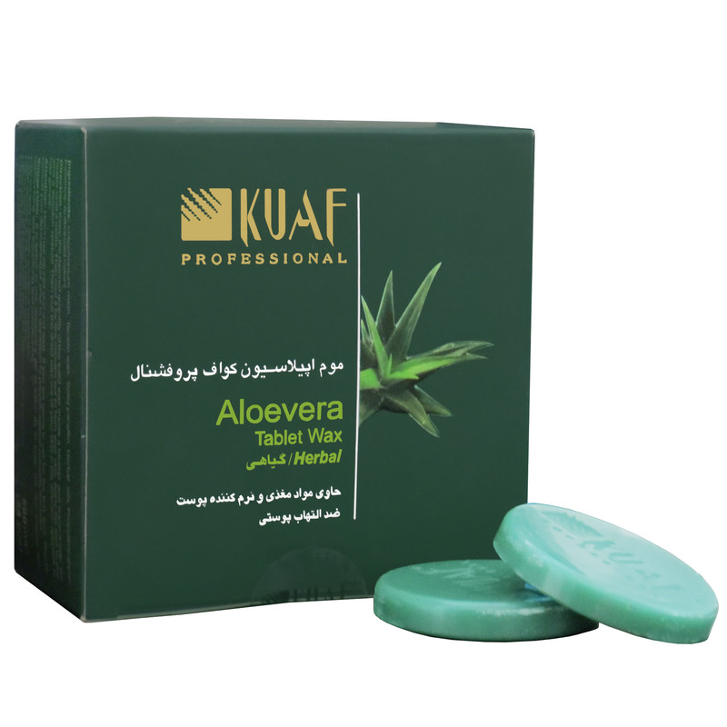 وکس موبر کواف مدل Aloevera  وزن  20.8 گرم بسته 24 عددی