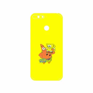 MAHOOT SpongeBob SquarePants Cover Sticker for Huawei Y6 Prime 2018