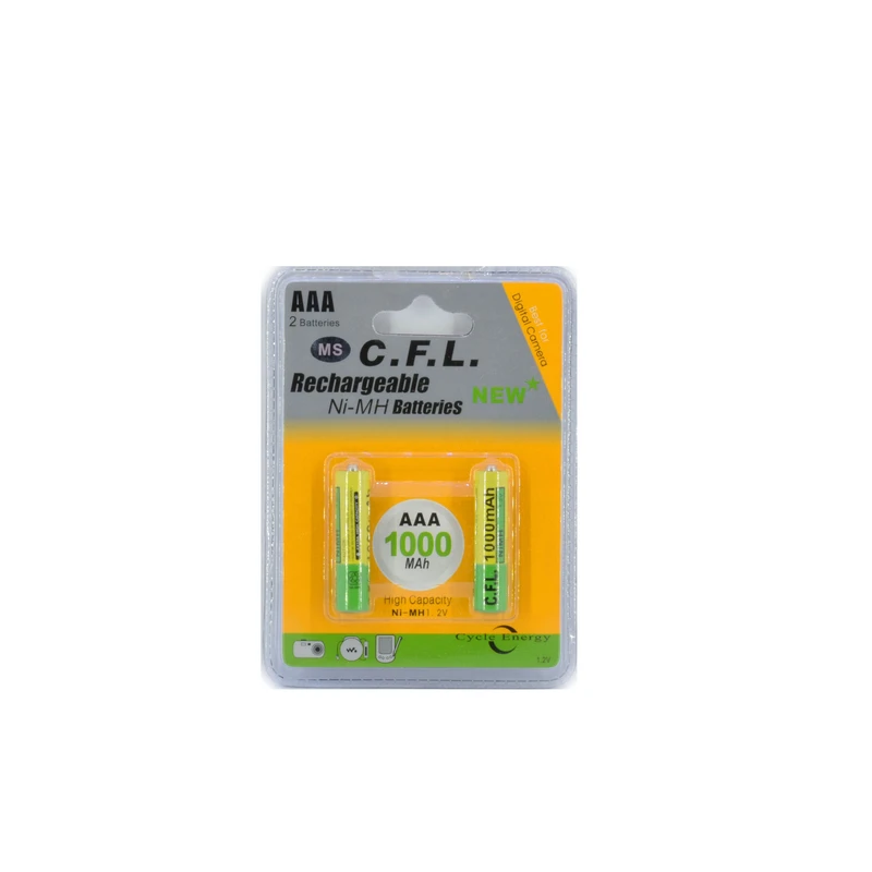باتری نیم قلمی قابل شارژ سی اف ال مدل CF-03 بسته دو عددی 