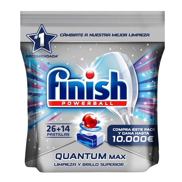 قرص ظرفشویی فینیش مدل Quantum Max بسته 40 عددی