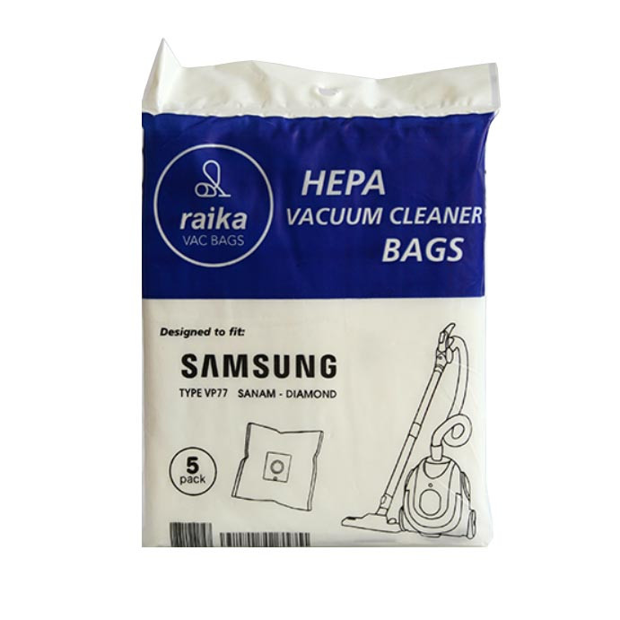 کیسه جاروبرقی رایکا مدل هپا مناسب برای جاروبرقی سامسونگ و صنام