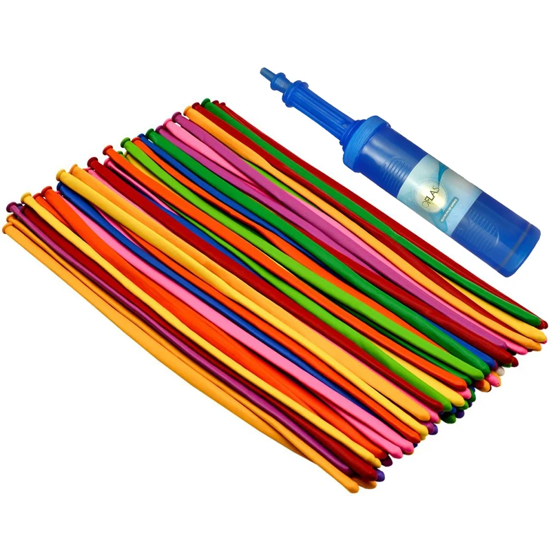  بادکنک مدل 3929 بسته 40 عددی به همراه تلمبه